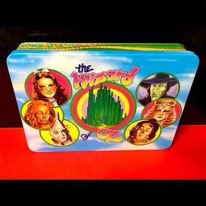 Wizard of Oz Vintage 1988 Metal Container w/Cover
